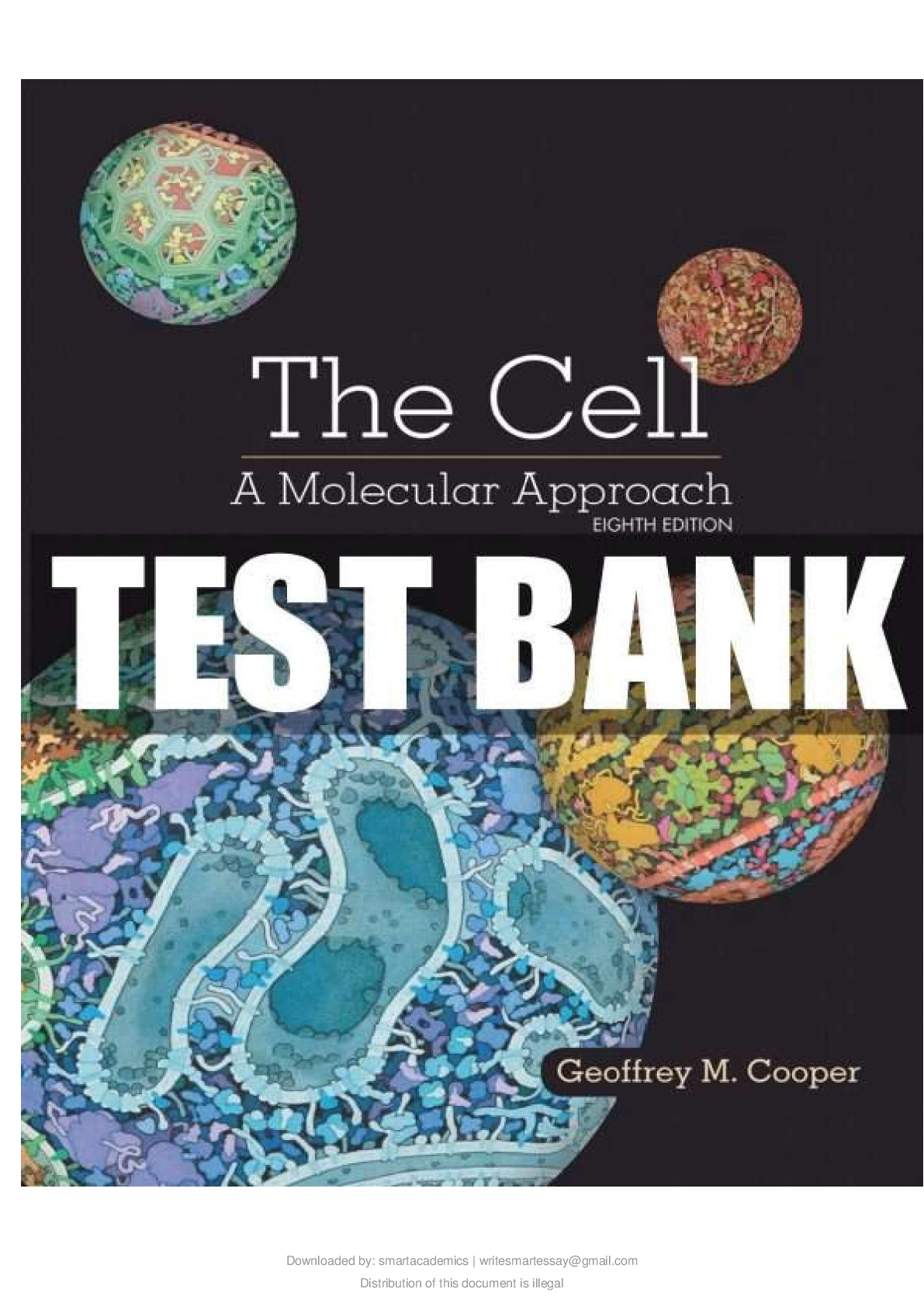 Preview image of TEST BANK for Cell Molecular Approach 8th Edition by Cooper. document